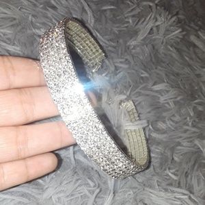 Faux diamond choker!
